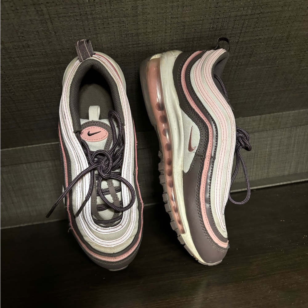 Nike air max 97’ pink and mocha sneaker